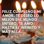 Frase de cumpleaños para novio